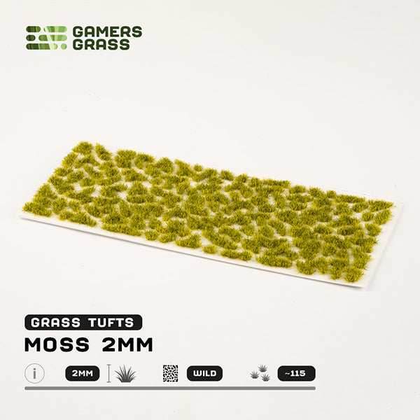 Gamers Grass Tufts: Moss 2mm- Wild - 