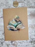 Book Fantasy Island Journal Notebook