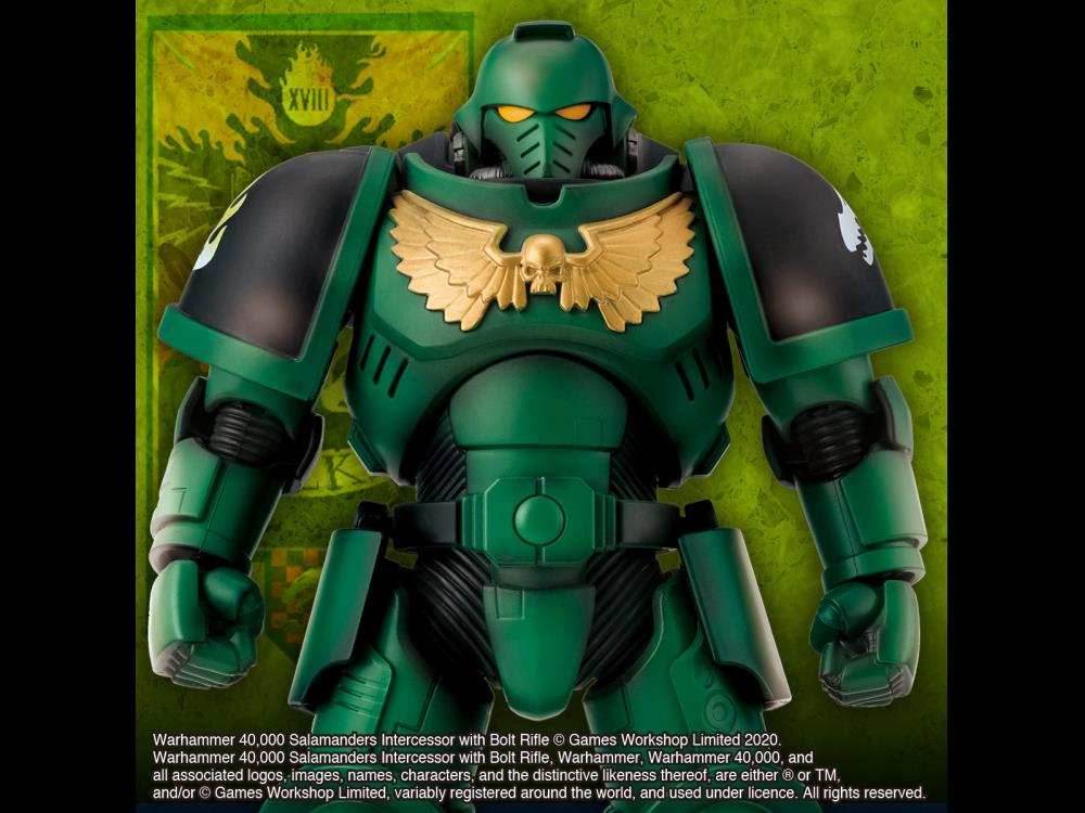 Warhammer 40K: Salamanders Intercessor - 