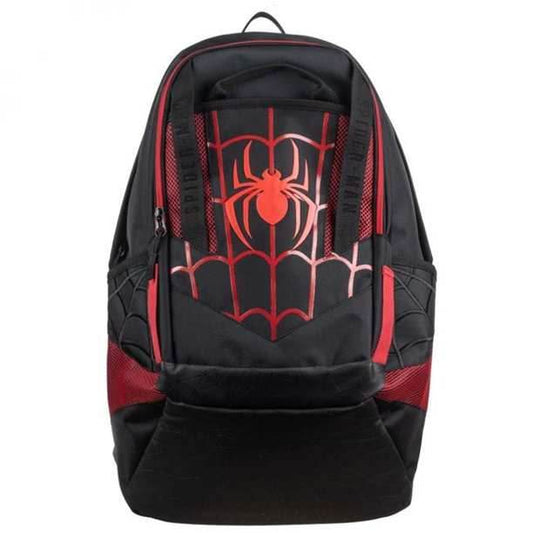 Spiderman Black/Red Laptop Backpack - 