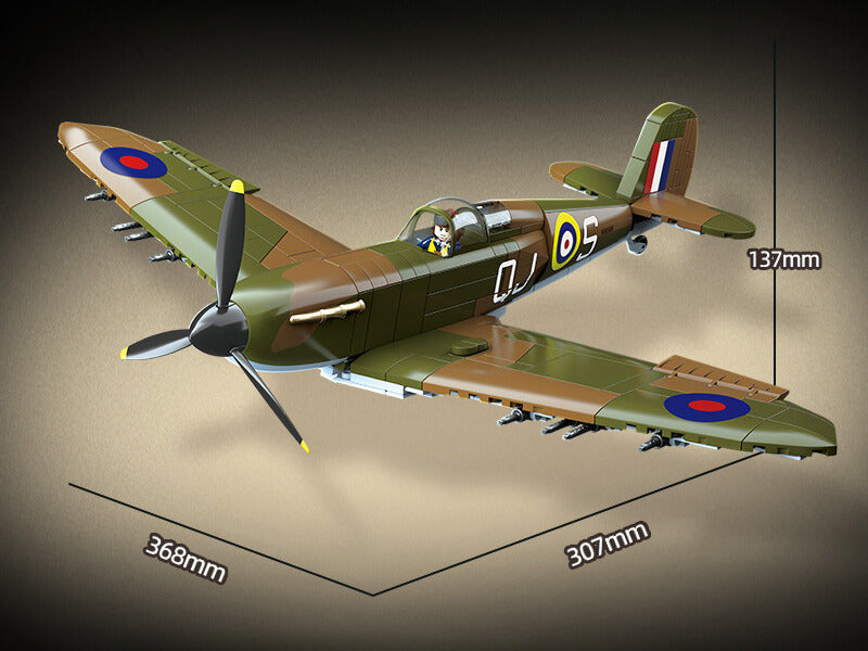 WWII - British Spitfire - Mil-Blox