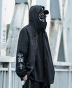 DuskJ4 Scar 09 Windbreaker - White / S