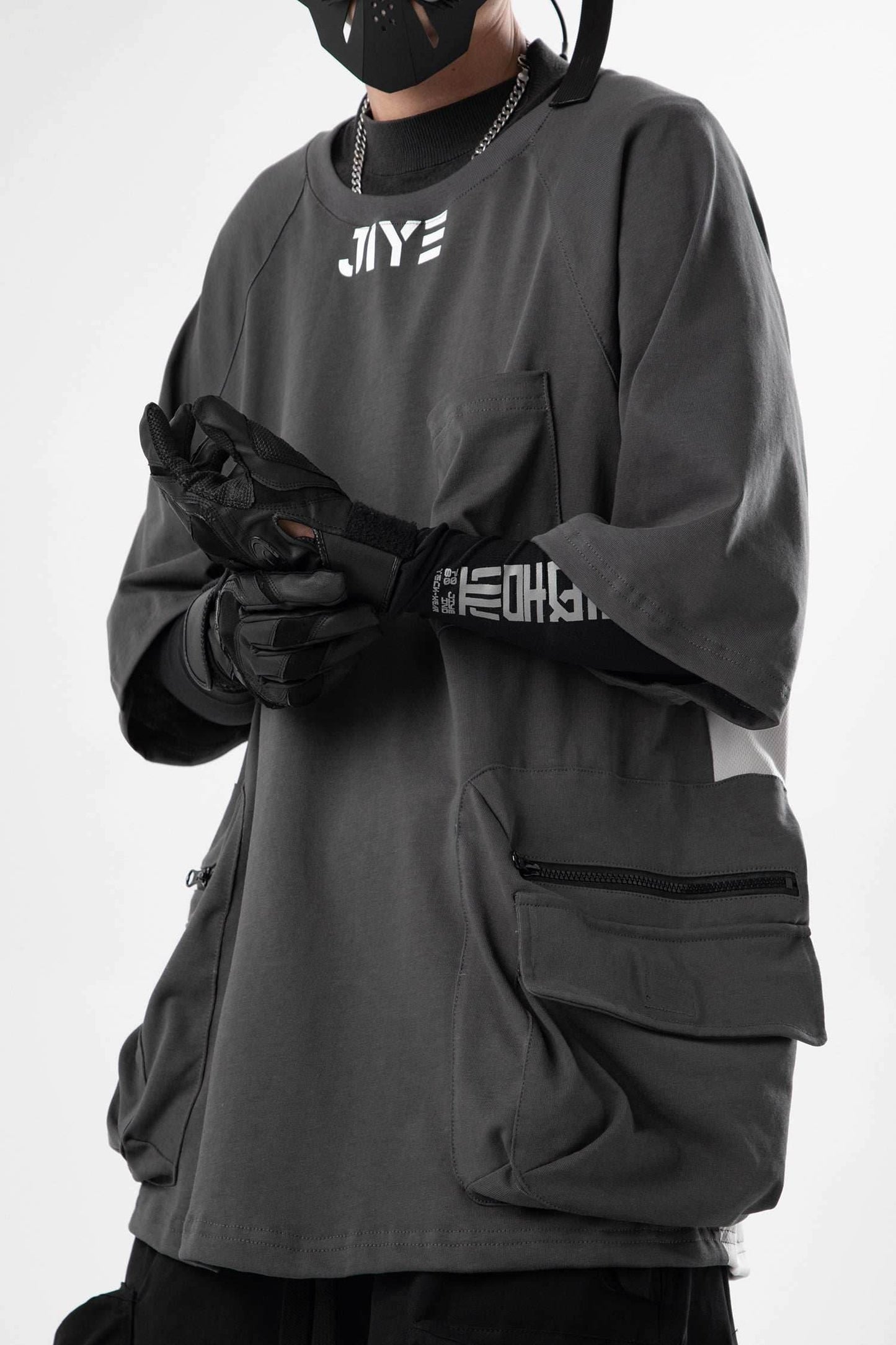 JX Storm Utility Tee - Grey / M