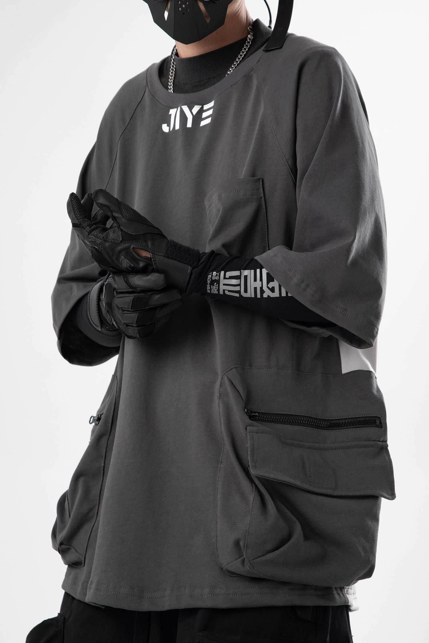 JX Storm Utility Tee - Grey / M