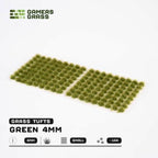 Gamers Grass Tufts: Green 4mm- Small - 
