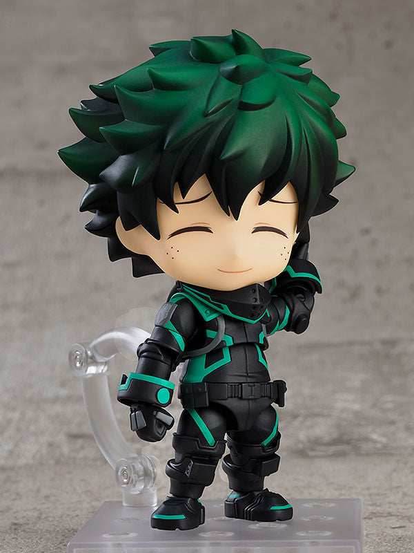 My Hero Academia The Movie: World Heroes' Mission Nendoroid 1691 Izuku Midoriya: Stealth Suit Ver. Figure - 