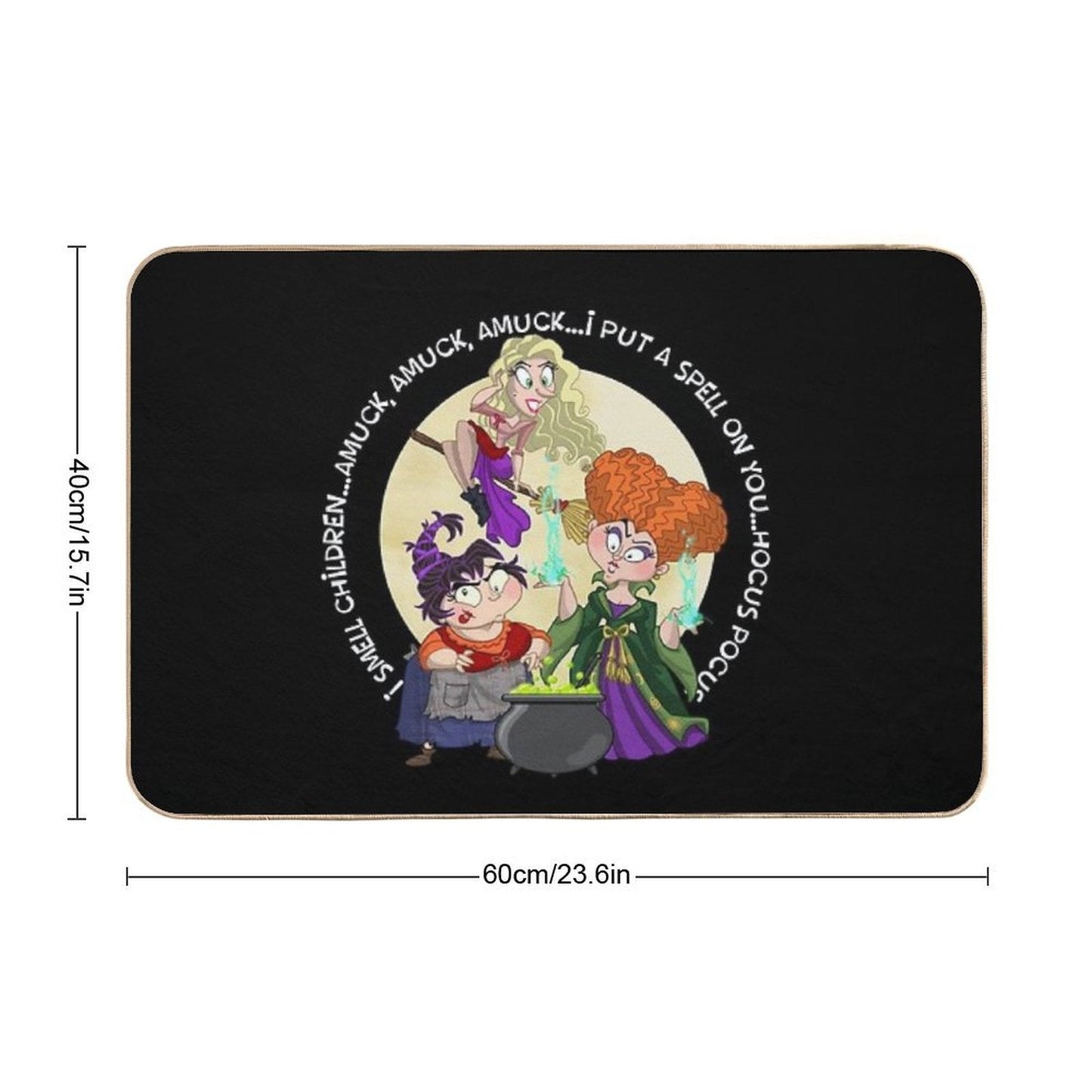 The Sanderson Sisters  Multi-Purpose Bath Mat