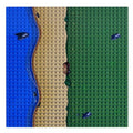 32 x 32 Base Plate - Shoreline 1 - Mil-Blox