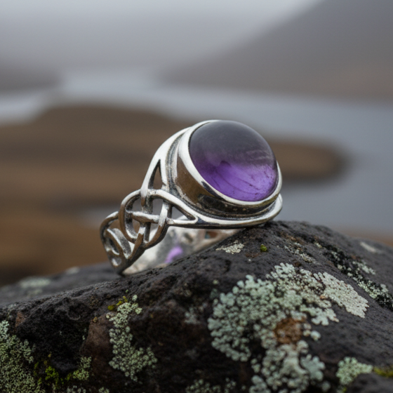 Faye Celtic Knot Ring