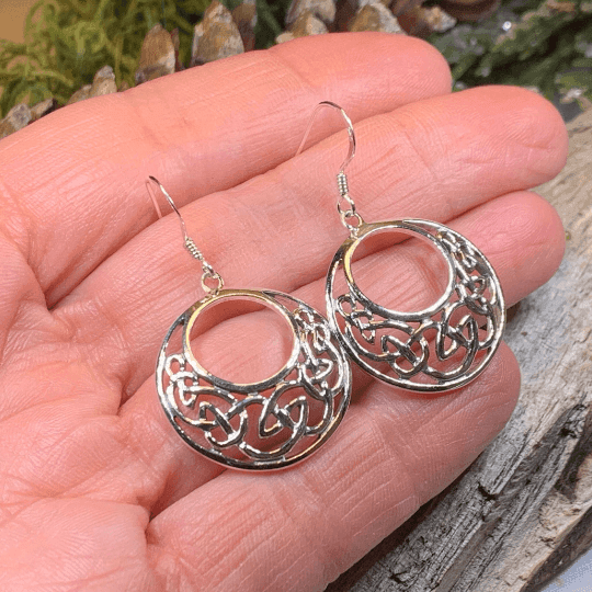 Evanora Celtic Knot Earrings - 