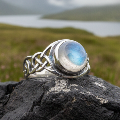 Rhianna Celtic Knot Ring