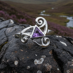 Tara Celtic Spiral Ring