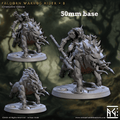 Faldorn Warhog Rider: Sculpt B (Hobgoblin Boar Calvary) - No Helmet / Shield / Poleaxe