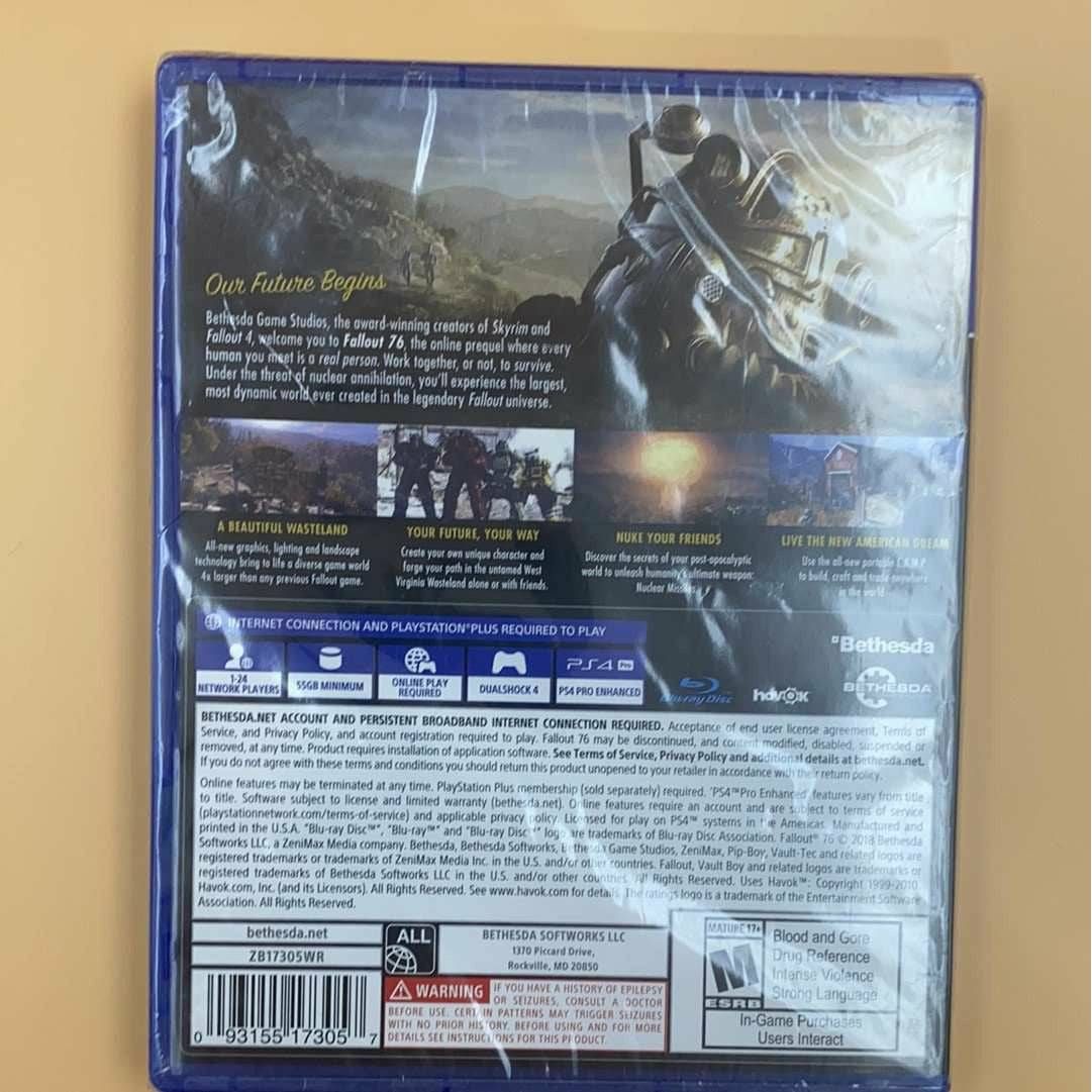 Fallout 76 - PlayStation 4 (NEW)