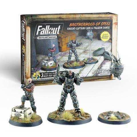 Fallout: Wasteland Warfare - Brotherhood of Steel - Knight-Captain Cade & Paladin Danse - 