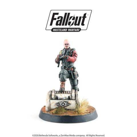 Fallout: Wasteland Warfare - Brotherhood of Steel - Knight-Captain Cade & Paladin Danse - 