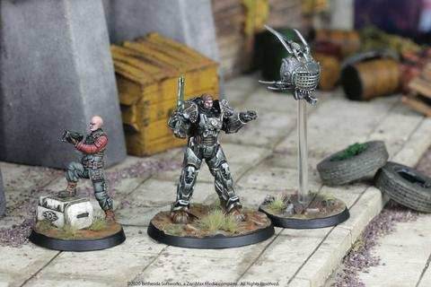 Fallout: Wasteland Warfare - Brotherhood of Steel - Knight-Captain Cade & Paladin Danse - 