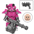 Fallout T-45 Power Armor Lego Minifigures Custom video Game Toys Set 5-7