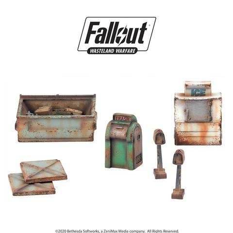 Fallout: Wasteland Warfare - Terrain Expansion - Boston Street Scatter - 