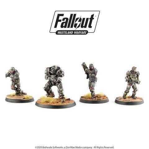 Fallout: Wasteland Warfare - Brotherhood of Steel - Frontline Knights - 