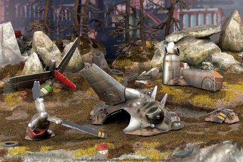 Fallout: Wasteland Warfare - Terrain Expansion - Crashed Vertibird - 