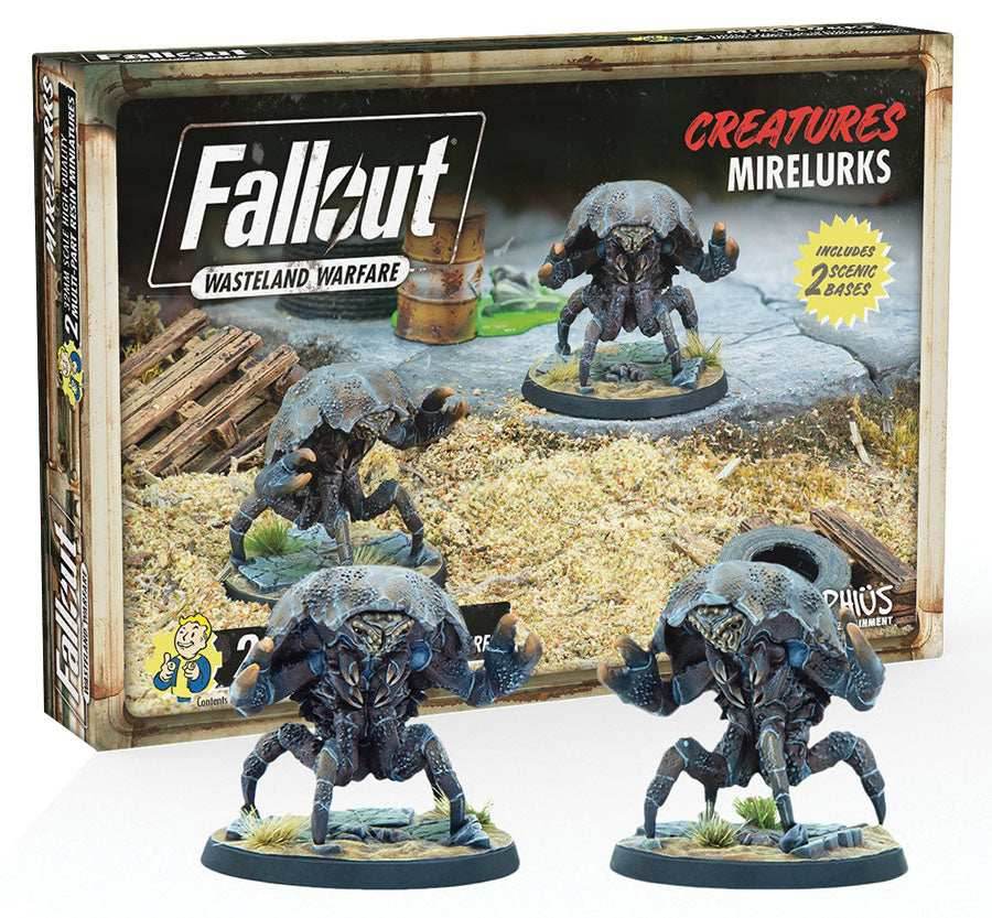 Fallout: Wasteland Warfare - Creatures - Mirelurks - 