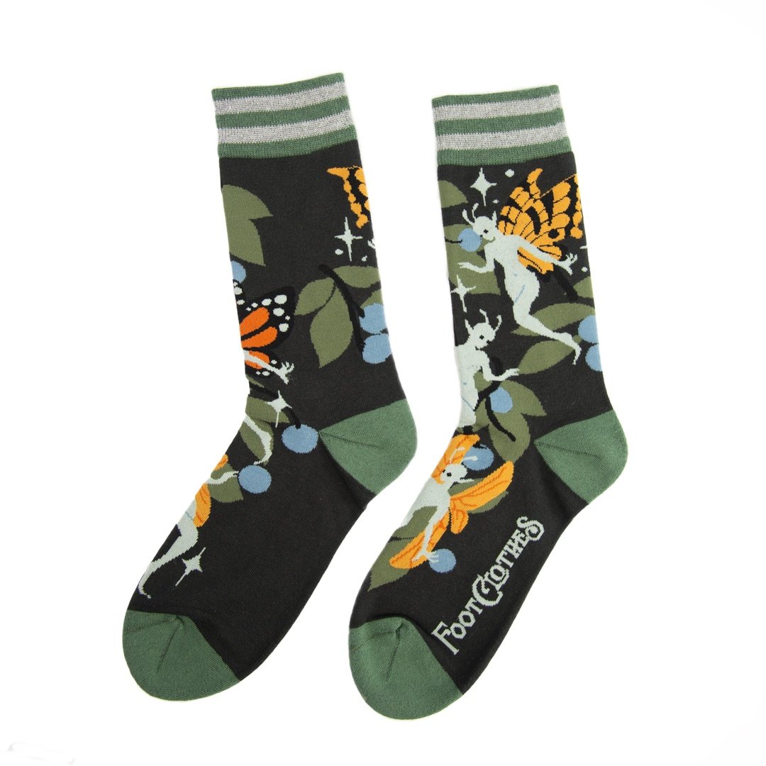 Fanciful Fairies Crew Socks