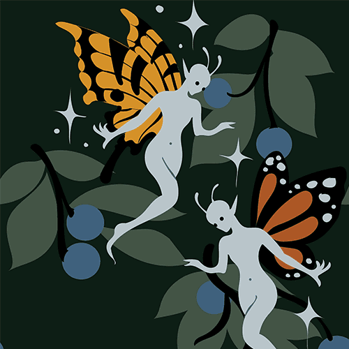 Fanciful Fairies Crew Socks - 