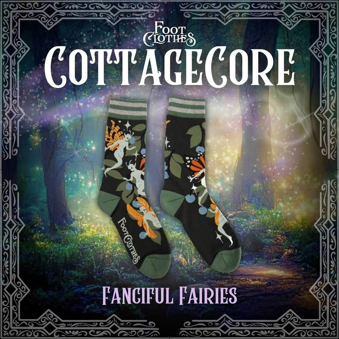 Fanciful Fairies Crew Socks - 