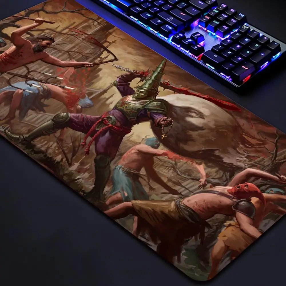 Riccu Blasphemous game mouse pad XXL Non-Slip Cloth