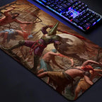 Riccu Blasphemous game mouse pad XXL Non-Slip Cloth