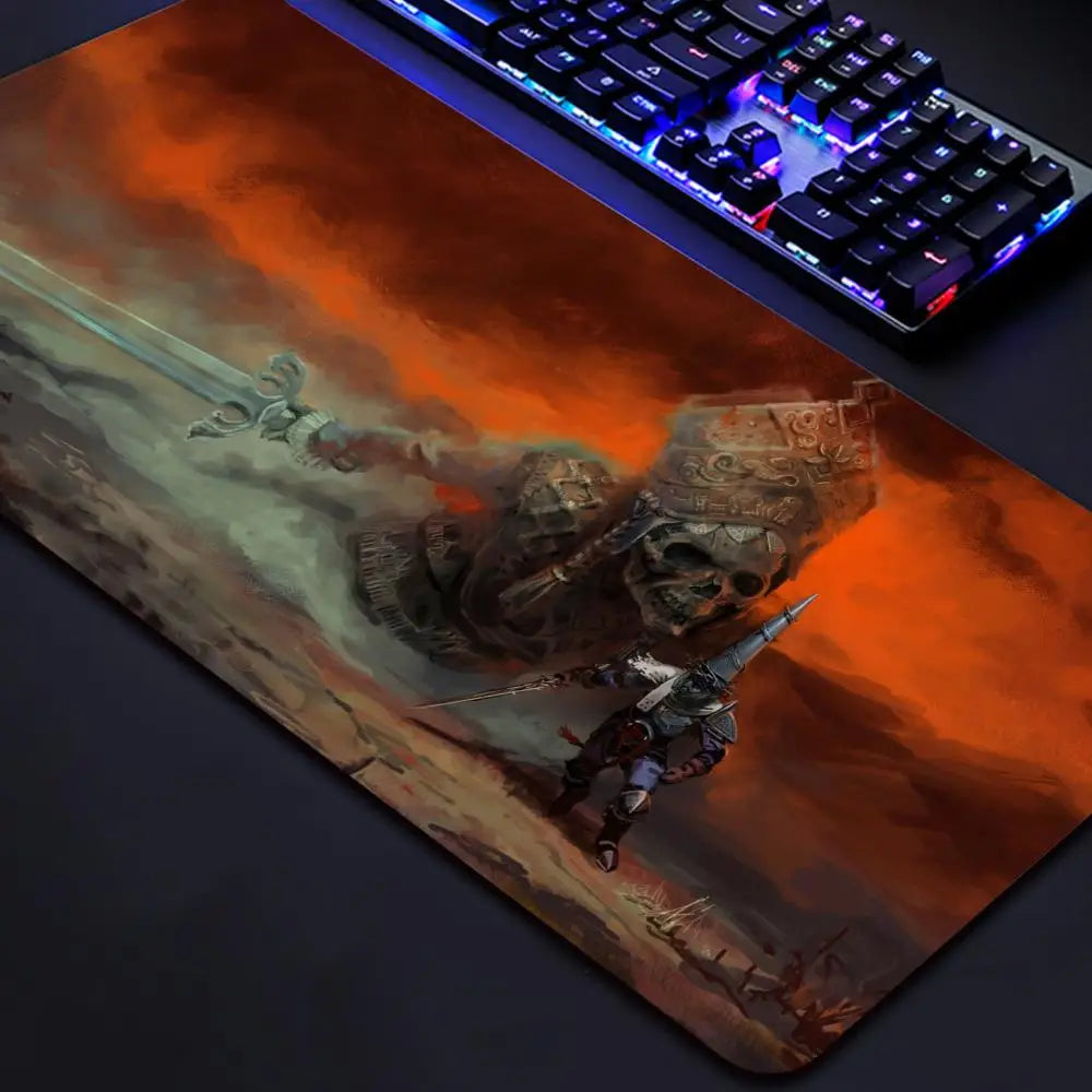 Riccu Blasphemous game mouse pad XXL Non-Slip Cloth