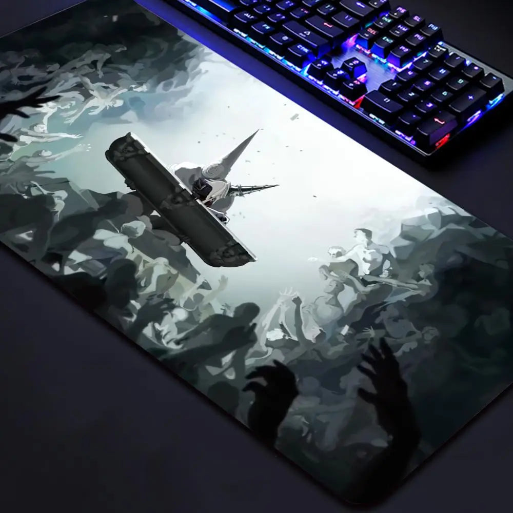 Riccu Blasphemous game mouse pad XXL Non-Slip Cloth
