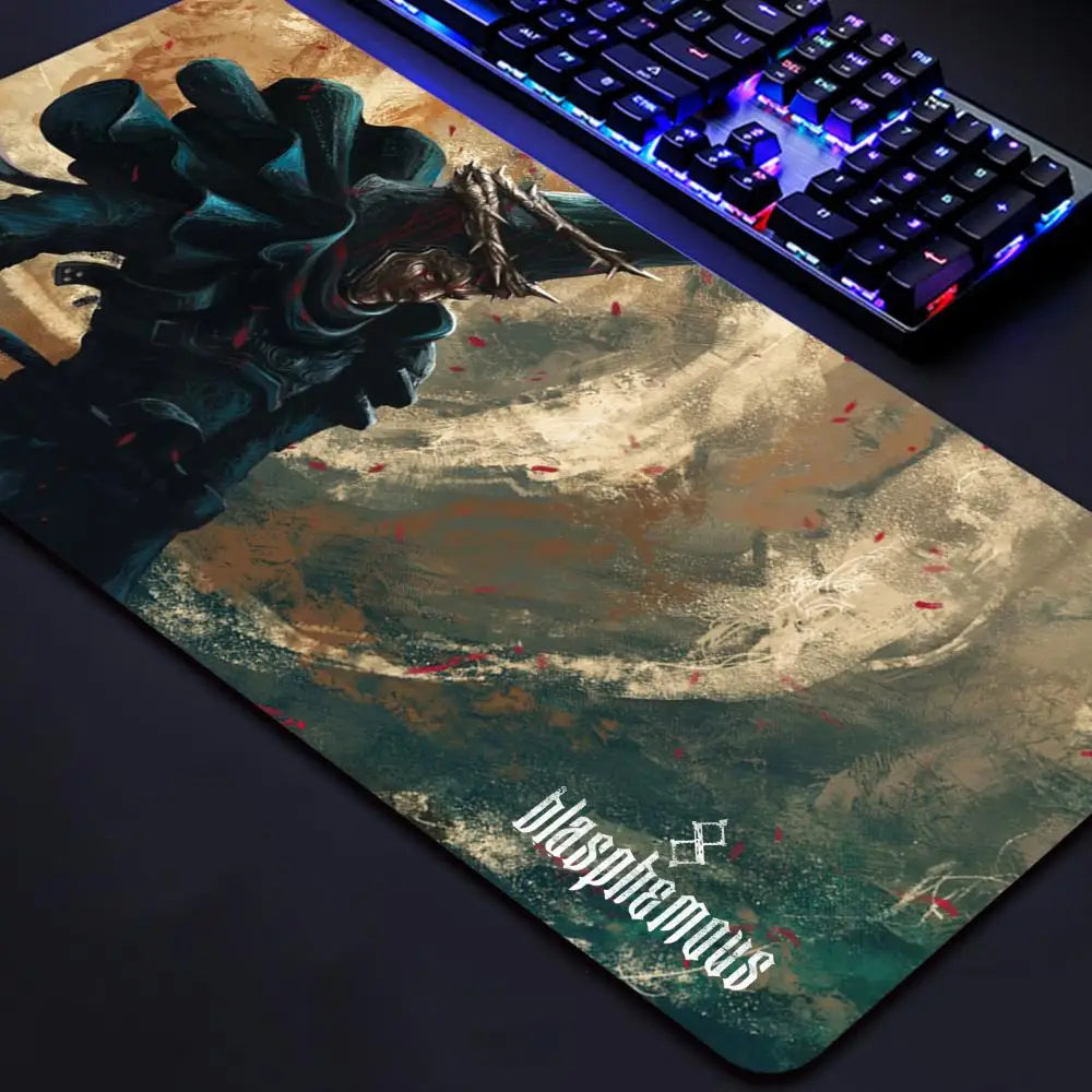 Riccu Blasphemous game mouse pad XXL Non-Slip Cloth
