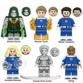 Fantastic Four First Steps Set of 6 Lego Minifigures Custom Toys 2