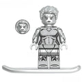 Fantastic Four First Steps Silver Surfer Shalla- Bal Lego Minifigures Custom Toys 1
