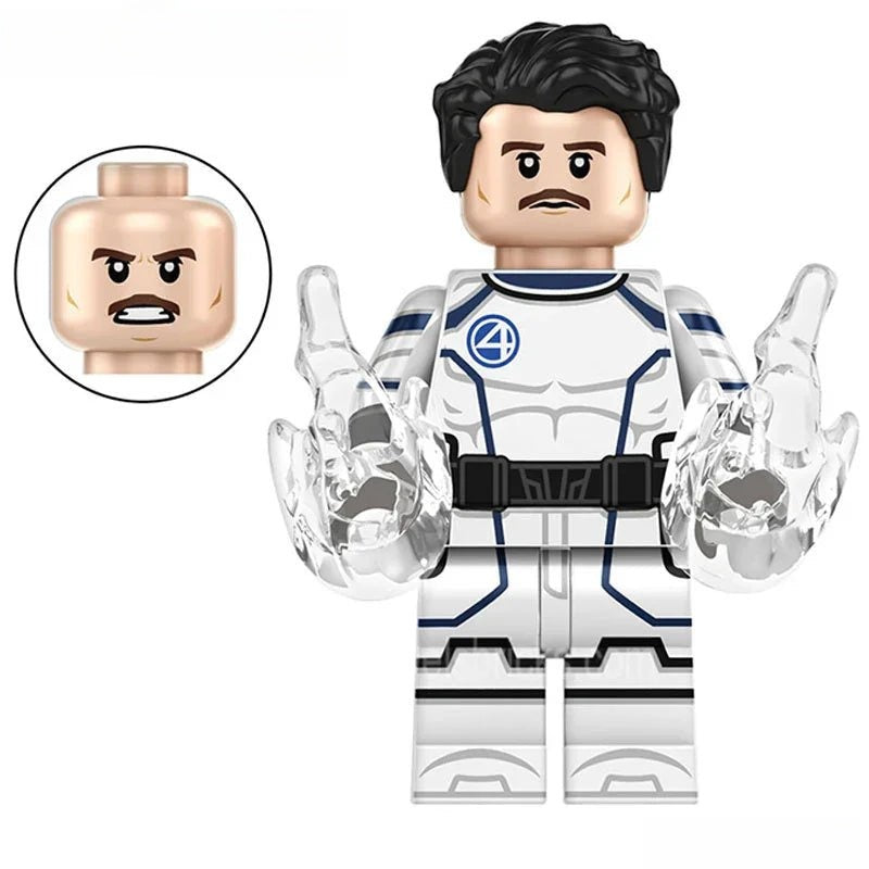 Fantastic Four Reed Richards Lego Minifigures Custom Toys 3