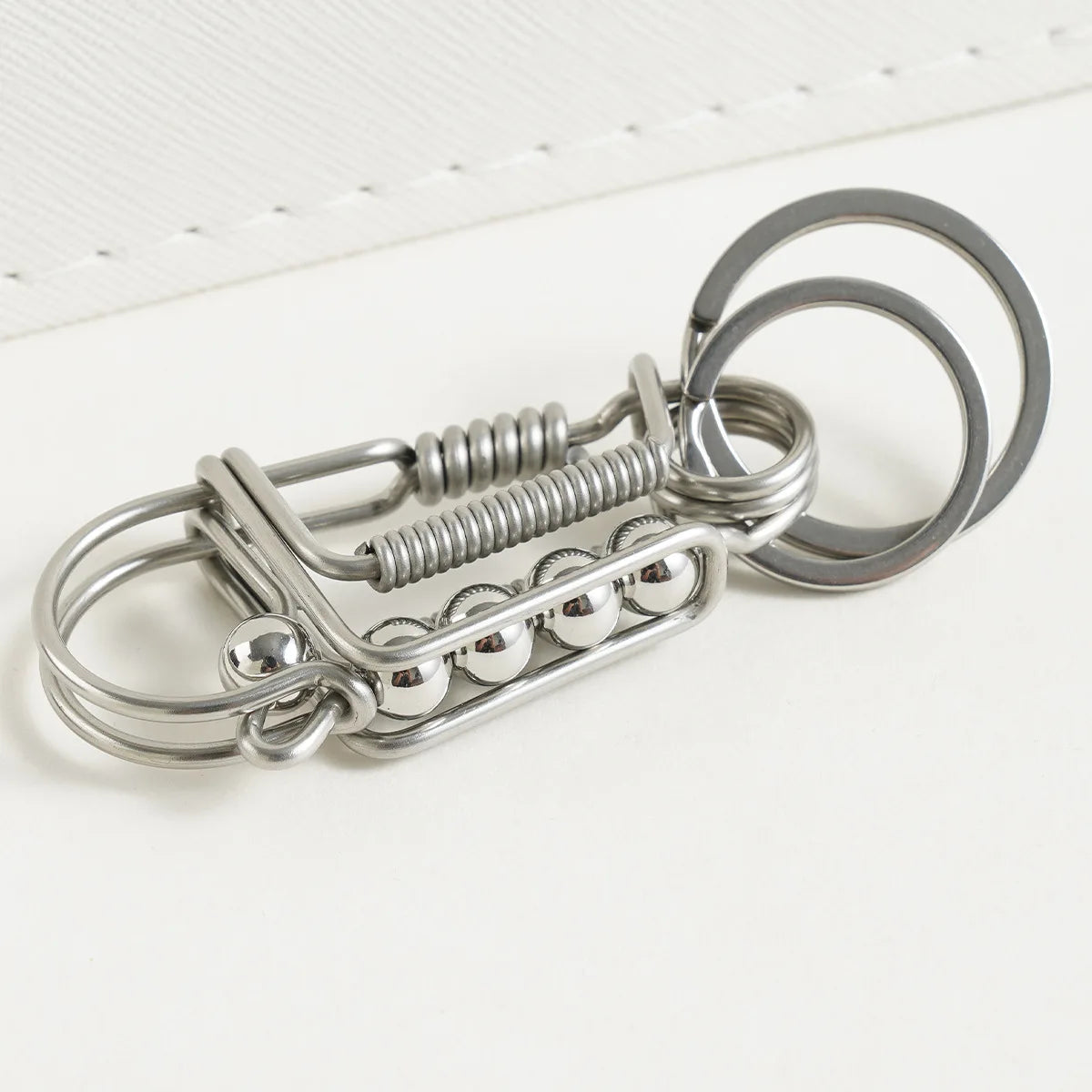 Fashion New Personalized Jewelry Mini Clip Keychain Durable High Quality Stainless Steel Decorative Personalized Jewelry