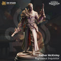 Father McKinley, Righteous Inquisitor (Male Human Gunslinger) - 32mm Scale