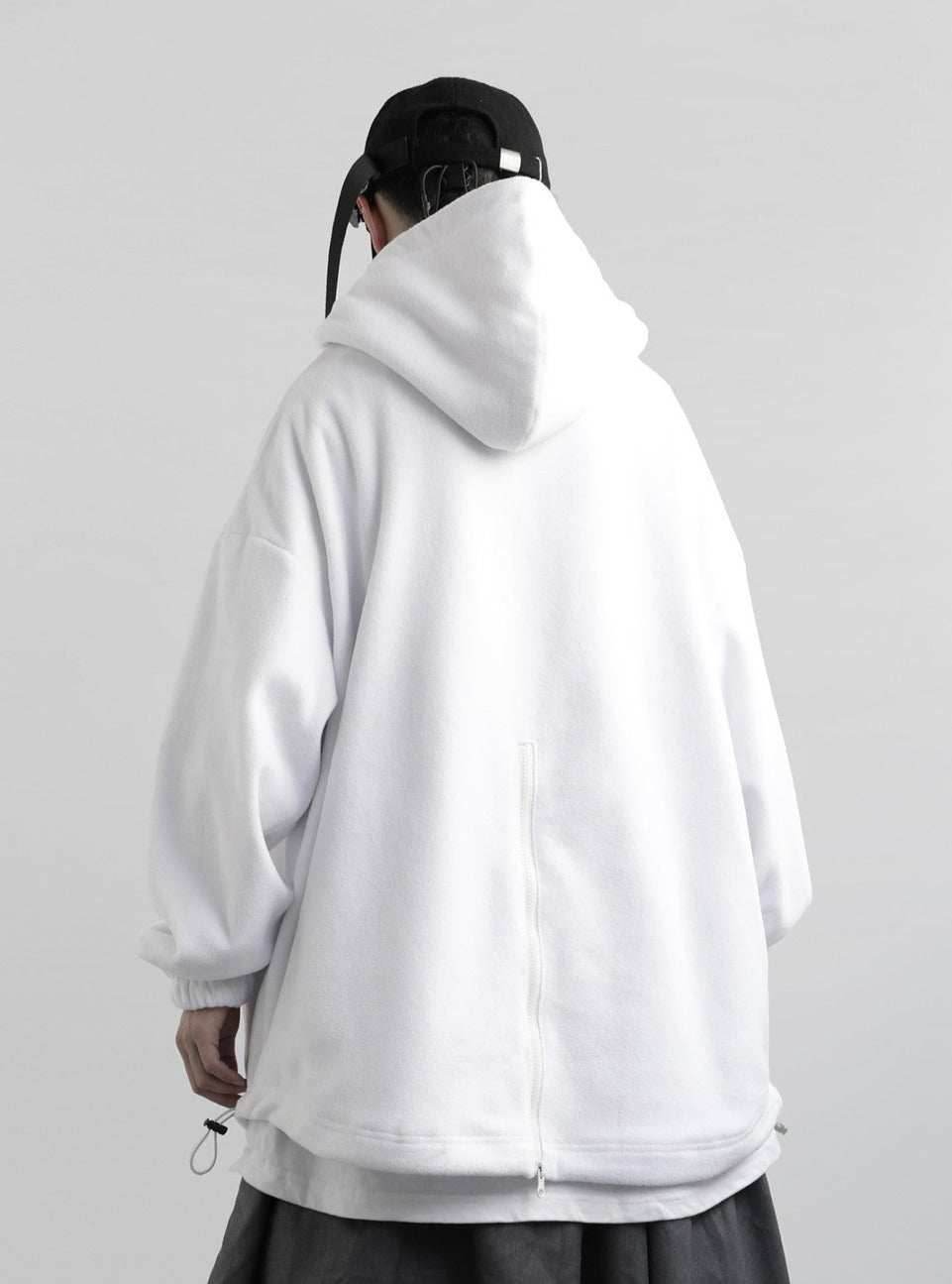 HiH11 Industrial X Hoodie - white / M