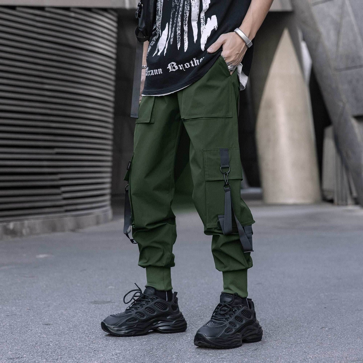 IBP302 Casual Pants - Green / S