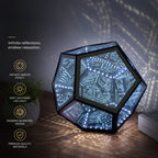 Infinity Dodecahedron Magic Table Lamp