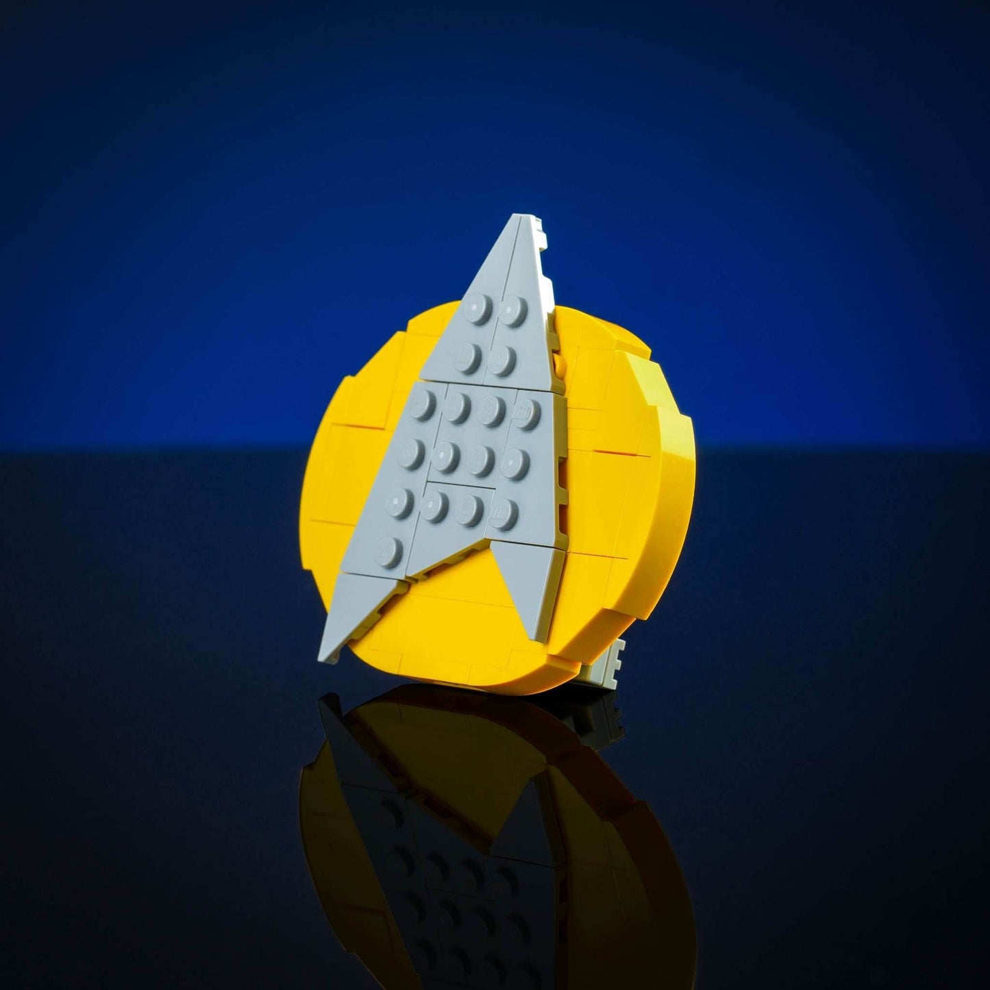 Federation Badge & Original Communicator - Federation Badge + Communicator / Bricks & Instructions