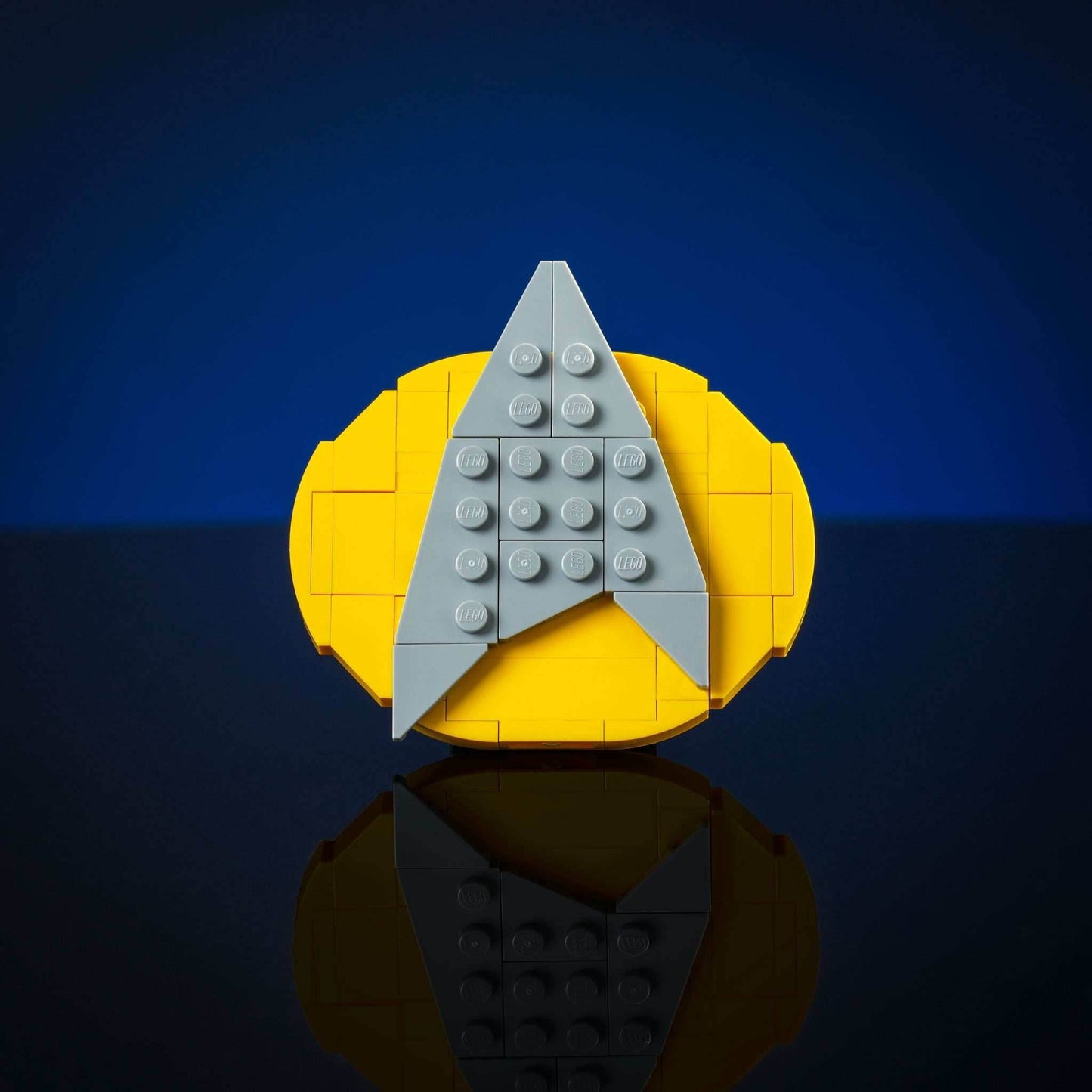 Federation Badge & Original Communicator - Federation Badge + Communicator / Bricks & Instructions