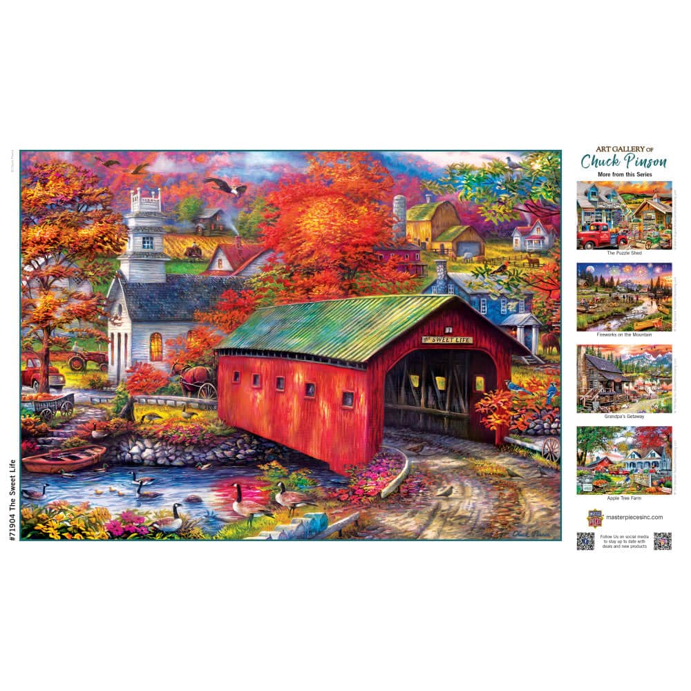Art Gallery - The Sweet Life 1000 Piece Jigsaw Puzzle