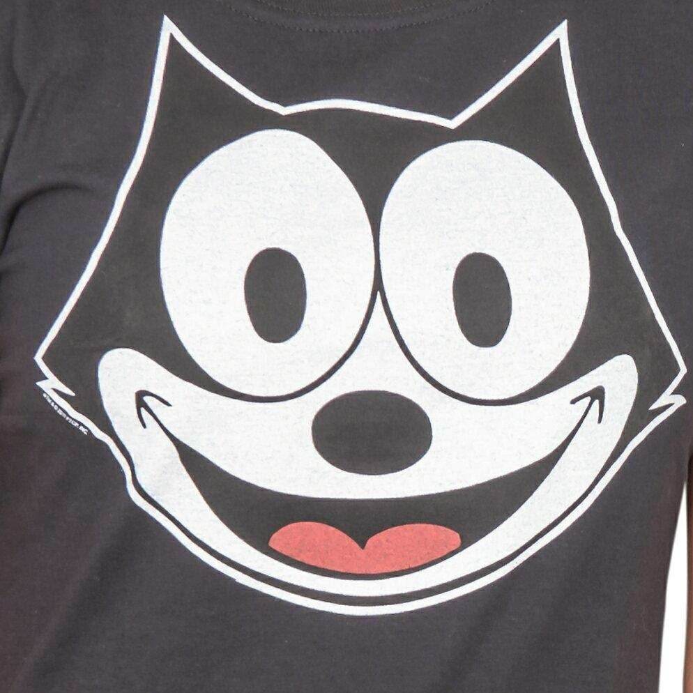 Felix the Cat Face Outline T-shirt - S