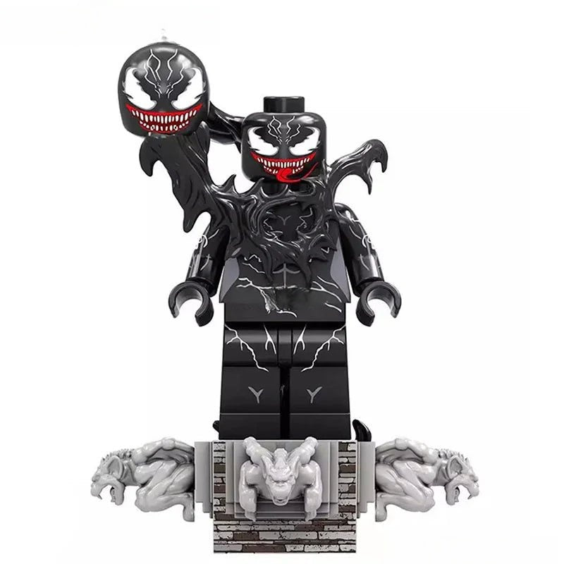 female symbiote Venom Lego Minifigures Custom Toys