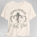 Feral Goblin Social Club T-shirt - Natural / S