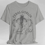 Feral Goblin Social Club T-shirt - Sport Grey / S