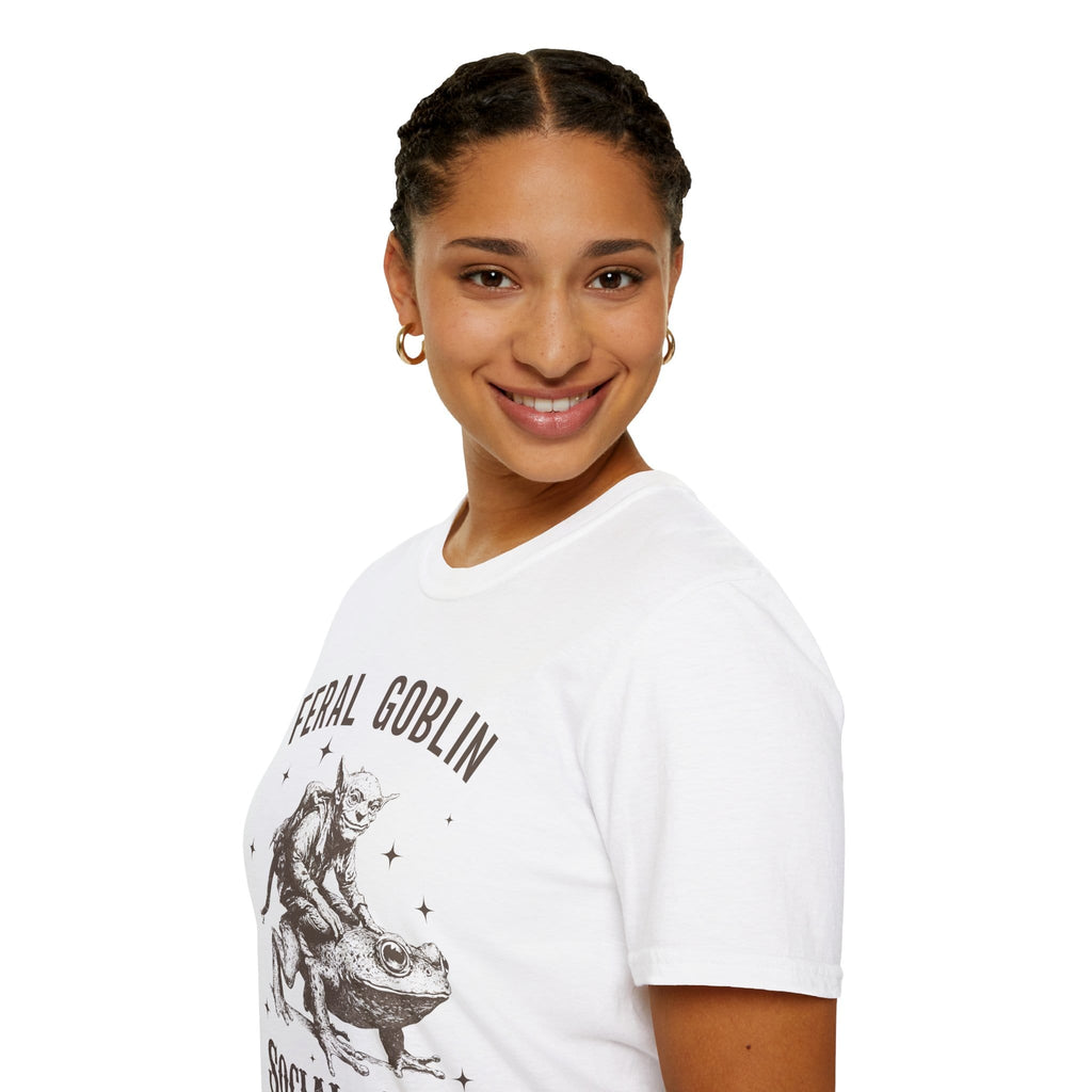 Feral Goblin Social Club T-shirt - With Toad